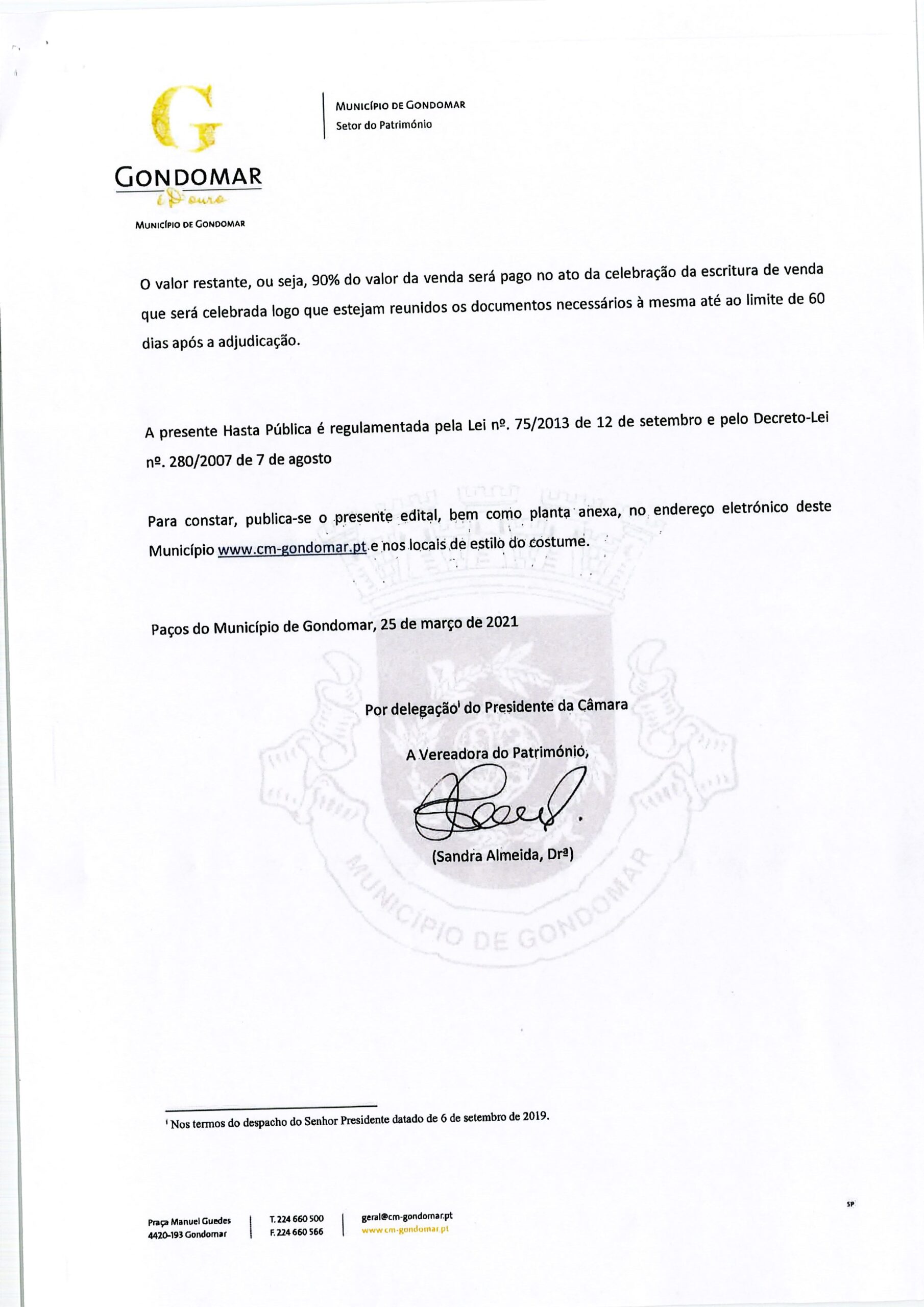 Hasta Publica Lote de Terreno 2